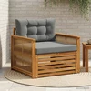 Lauko Vidurinis Sofa Natūrali