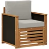 Lauko Vidurinis Sofa Natūrali