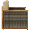 Lauko Vidurinis Sofa Natūrali