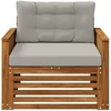 Lauko Vidurinis Sofa Natūrali