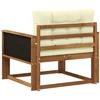 Lauko Vidurinis Sofa Natūrali