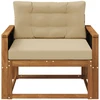Lauko Vidurinis Sofa Natūrali