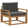 Lauko Vidurinis Sofa Natūrali