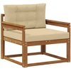 Lauko Vidurinis Sofa Natūrali