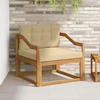 Lauko Vidurinis Sofa Natūrali