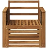 Lauko Vidurinis Sofa Natūrali