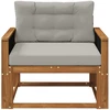 Lauko Vidurinis Sofa Natūrali
