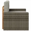 Lauko Vidurinis Sofa Natūrali