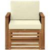 Lauko Vidurinis Sofa Natūrali