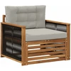 Lauko Vidurinis Sofa Natūrali