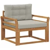 Lauko Vidurinis Sofa Natūrali