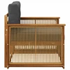 Lauko Vidurinis Sofa Natūrali