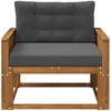 Lauko Vidurinis Sofa Natūrali