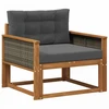 Lauko Vidurinis Sofa Natūrali
