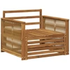 Lauko Vidurinis Sofa Natūrali