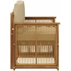 Lauko Vidurinis Sofa Natūrali