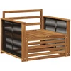 Lauko Vidurinis Sofa Natūrali