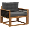 Lauko Vidurinis Sofa Natūrali