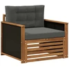 Lauko Vidurinis Sofa Natūrali
