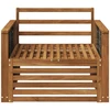 Lauko Vidurinis Sofa Natūrali