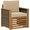 Lauko Vidurinis Sofa Natūrali