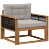 Lauko Vidurinis Sofa Natūrali