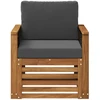 Lauko Vidurinis Sofa Natūrali