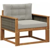 Lauko Vidurinis Sofa Natūrali
