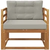 Lauko Vidurinis Sofa Natūrali 87 x 83 x 73 cm