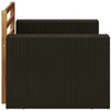 Lauko Vidurinis Sofa Natūrali