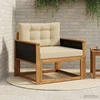 Lauko Vidurinis Sofa Natūrali