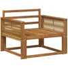 Lauko Vidurinis Sofa Natūrali