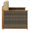 Lauko Vidurinis Sofa Natūrali