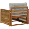 Lauko Vidurinis Sofa Natūrali