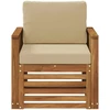 Lauko Vidurinis Sofa Natūrali