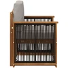 Lauko Vidurinis Sofa Natūrali