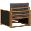 Lauko Vidurinis Sofa Natūrali