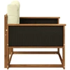 Lauko Vidurinis Sofa Natūrali