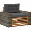 Lauko Vidurinis Sofa Natūrali