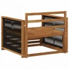Lauko Vidurinis Sofa Natūrali