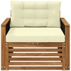 Lauko Vidurinis Sofa Natūrali