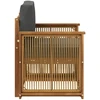 Lauko Vidurinis Sofa Natūrali