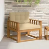Lauko Vidurinis Sofa Natūrali