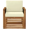Lauko Vidurinis Sofa Natūrali