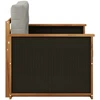 Lauko Vidurinis Sofa Natūrali