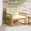 Lauko Vidurinis Sofa Natūrali