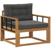 Lauko Vidurinis Sofa Natūrali