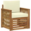 Lauko Vidurinis Sofa Natūrali