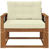 Lauko Vidurinis Sofa Natūrali