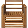 Lauko Vidurinis Sofa Natūrali